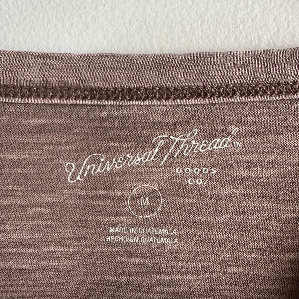 Taupe Short Sleeve Tee - Picture 3 of 3